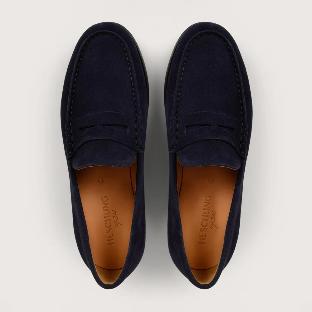 ALOE Hydrovelours Navy Cuir - Image 3