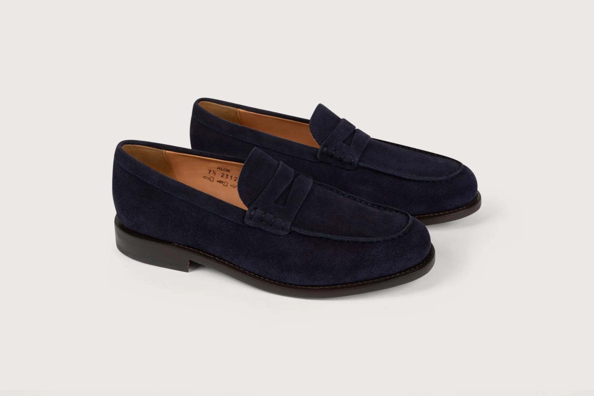 ALOE Hydrovelours Navy Cuir - Image 4