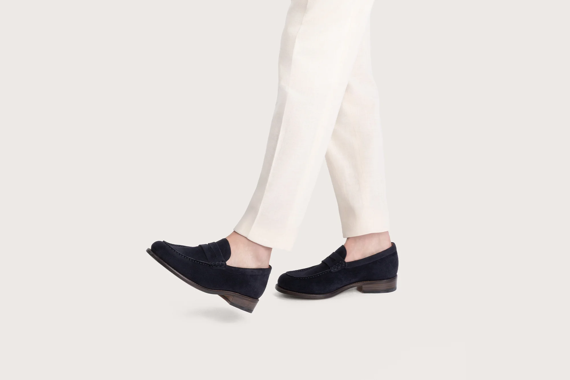 ALOE Hydrovelours Navy Cuir - Image 6