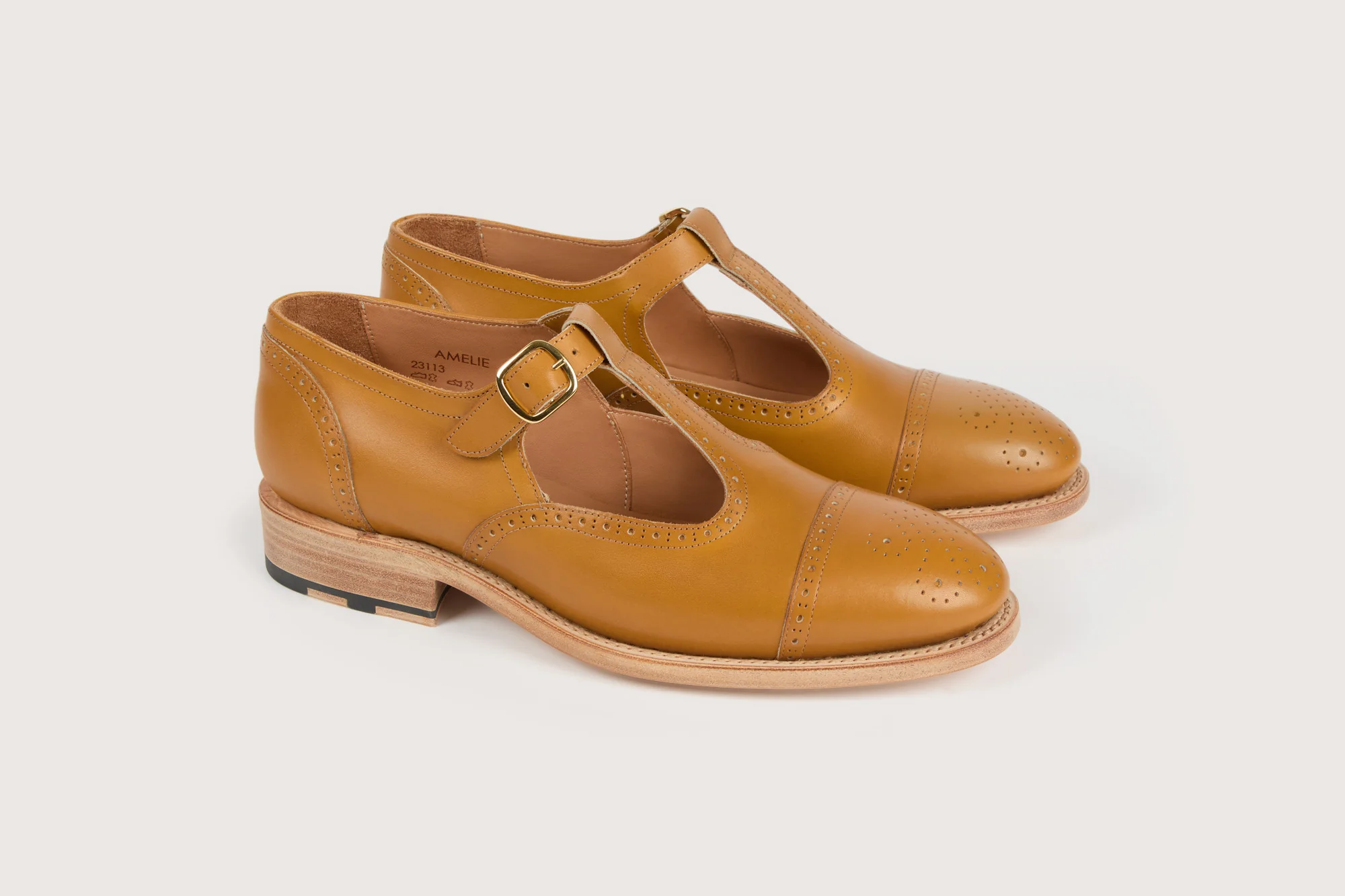 AMELIE Softycalf Gold Cuir - Image 4