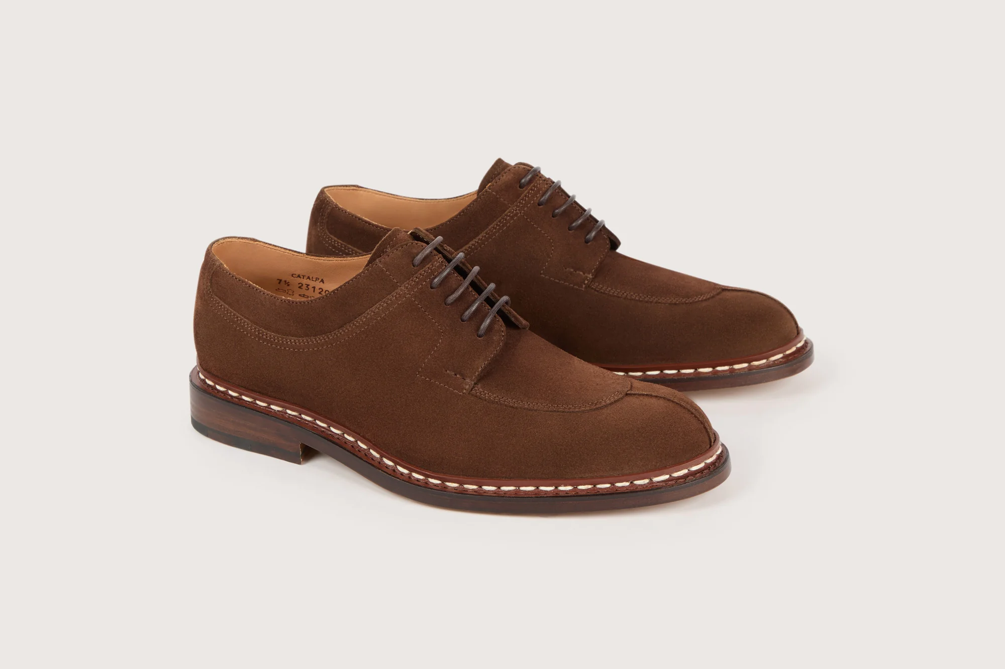 CATALPA Hydrovelours Cacao Cuir - Image 4