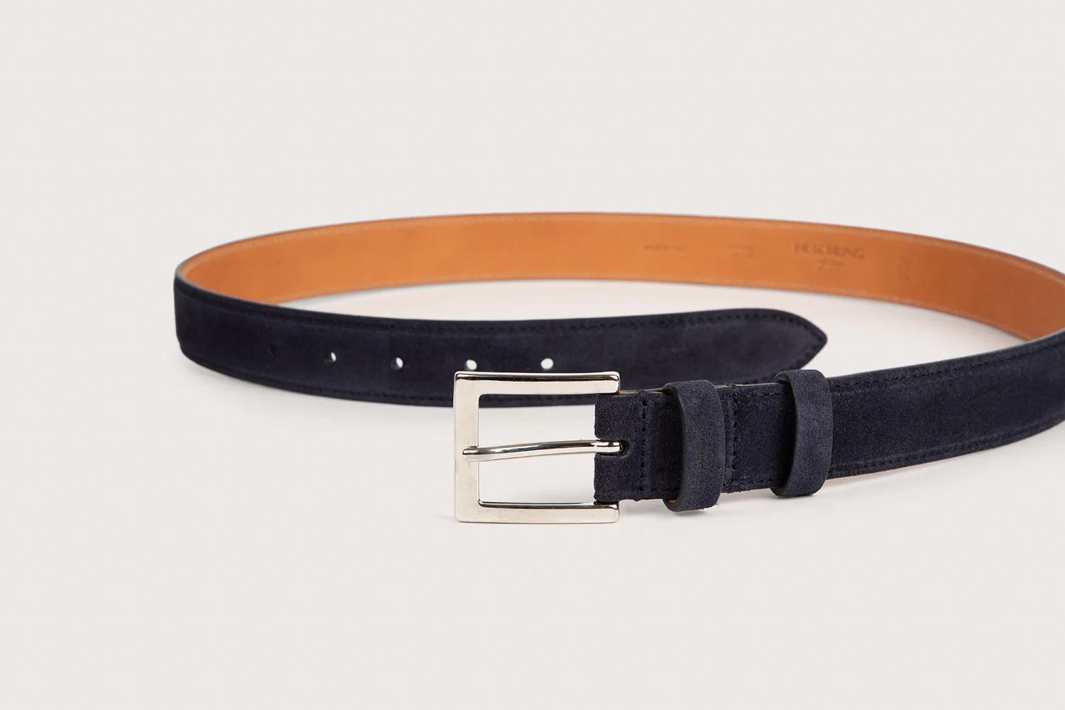 CEINTURE Nation Velours Navy - Image 5