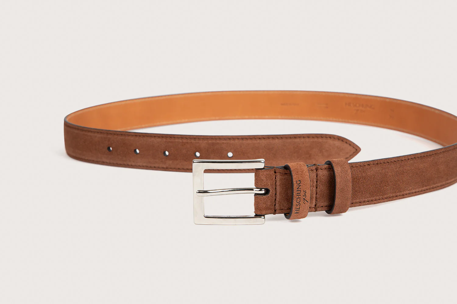 CEINTURE Nation Velours Noisette - Image 5