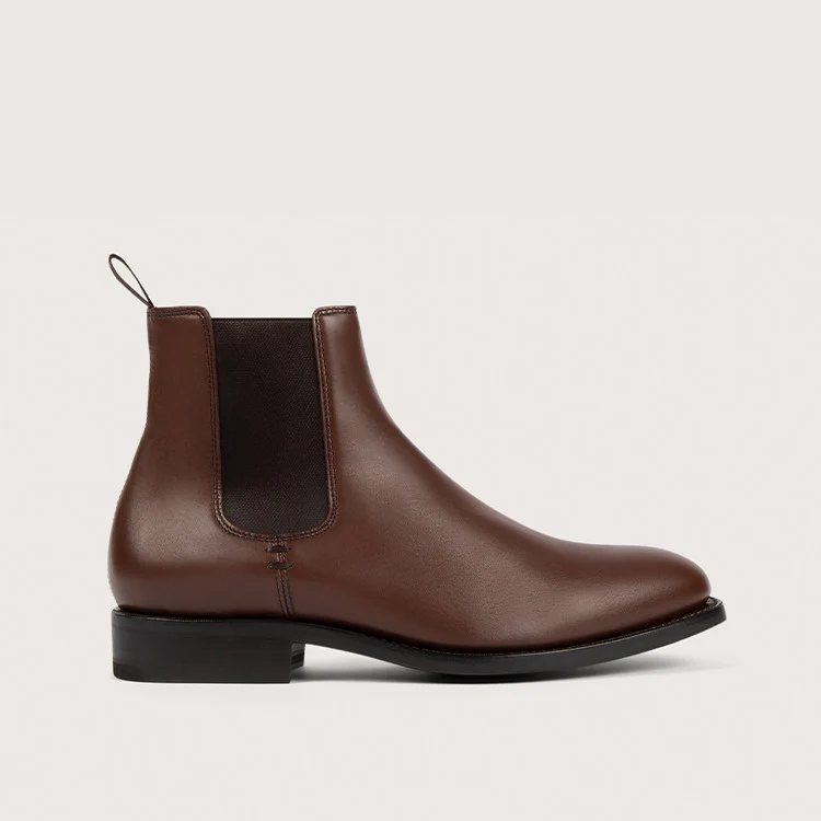 FRÊNE FE Kidcalf Chocolat Cuir P