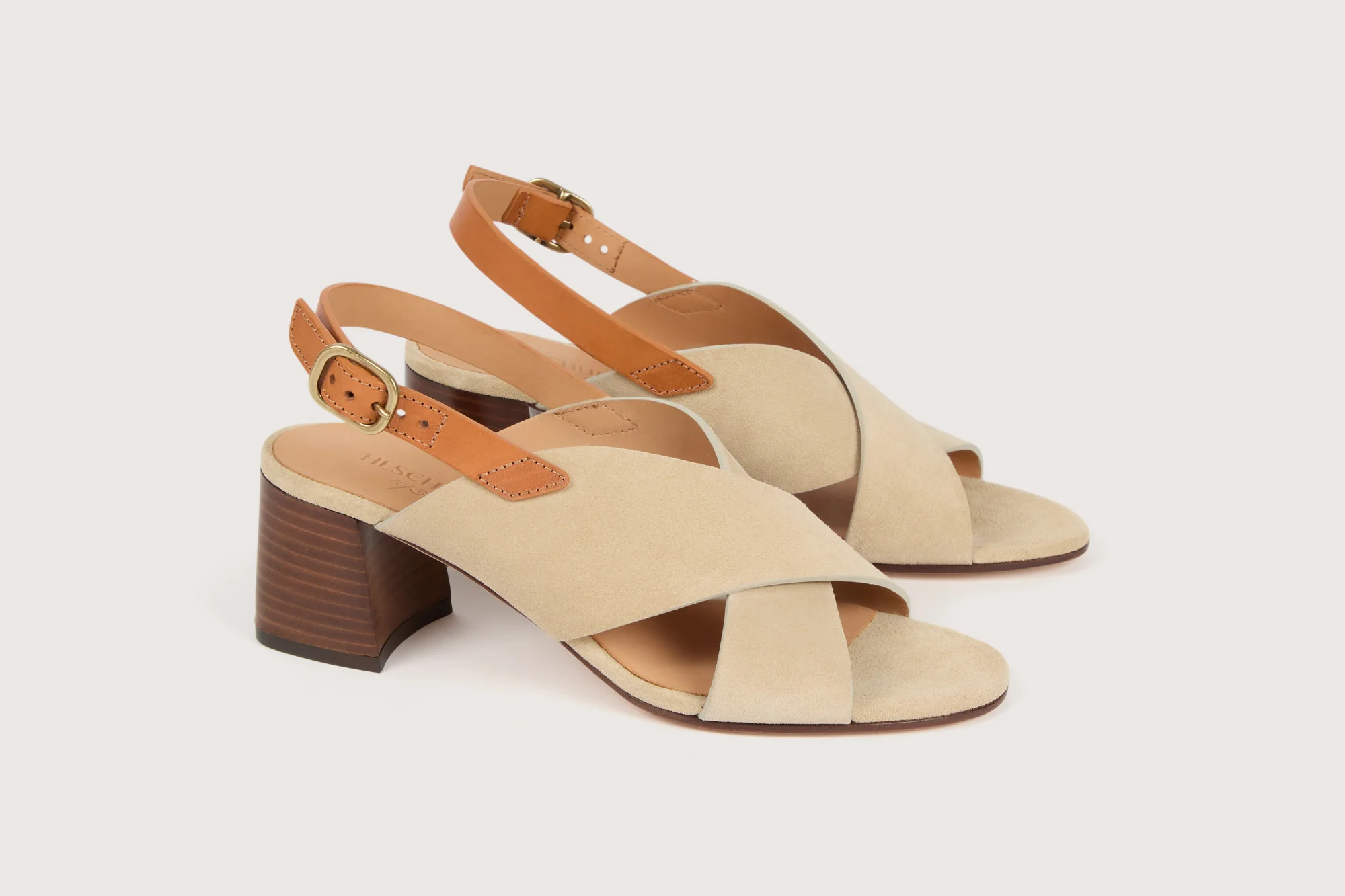 GAIA Velours Sable Cuir - Image 3