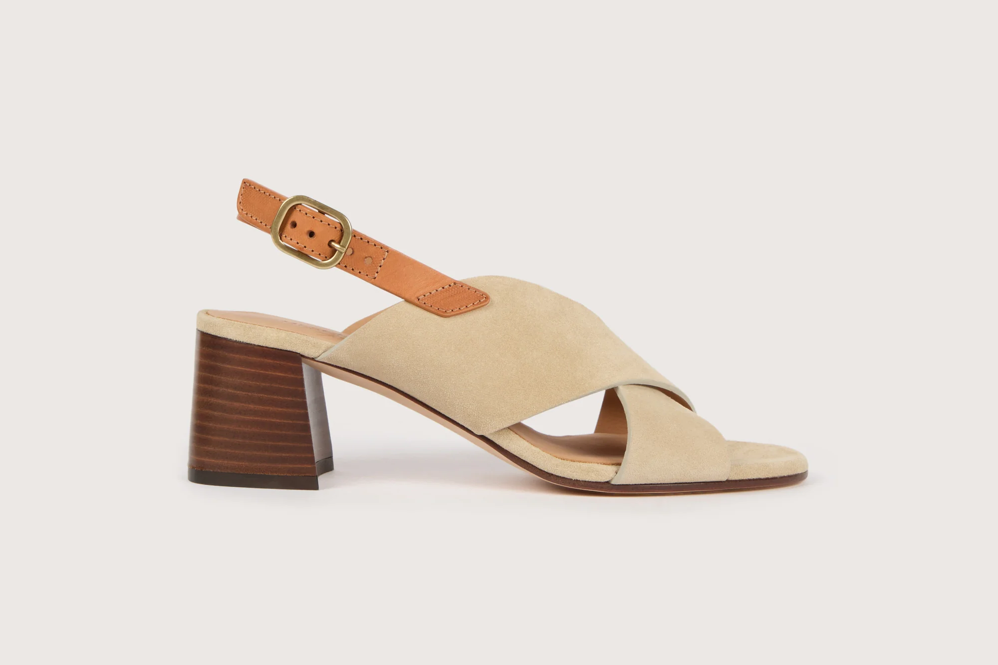 GAIA Velours Sable Cuir - Image 4
