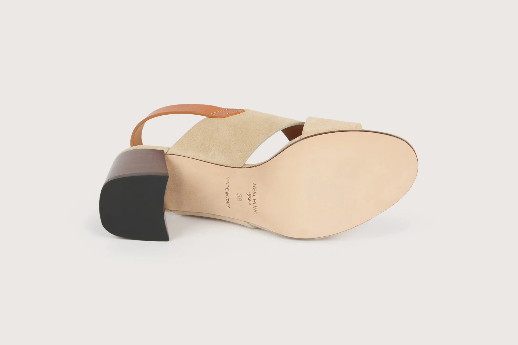 GAIA Velours Sable Cuir - Image 5
