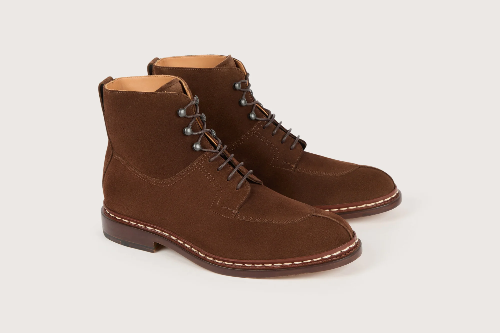 GINKGO Hydrovelours Cacao Cuir - Image 4