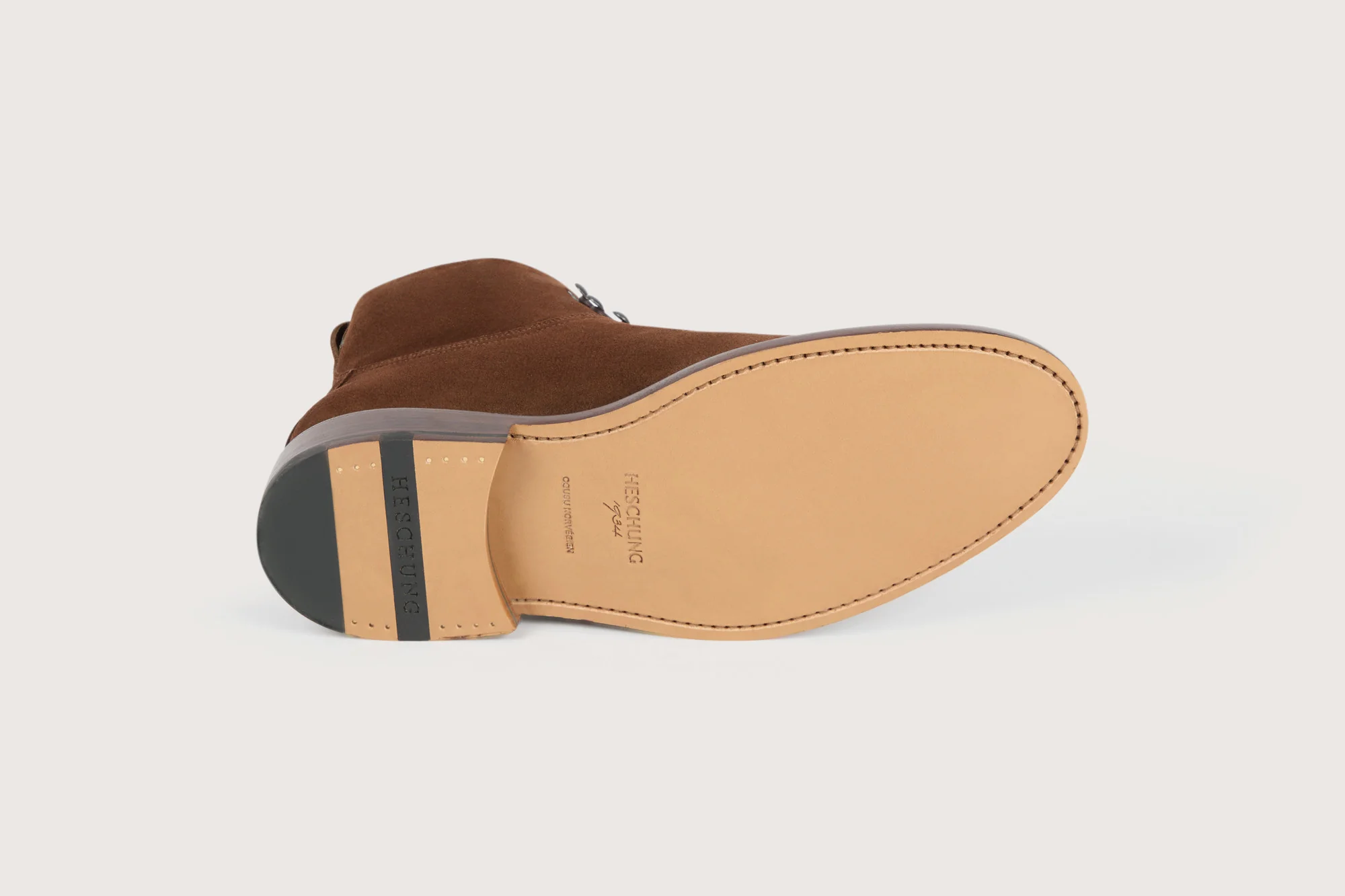 GINKGO Hydrovelours Cacao Cuir - Image 8