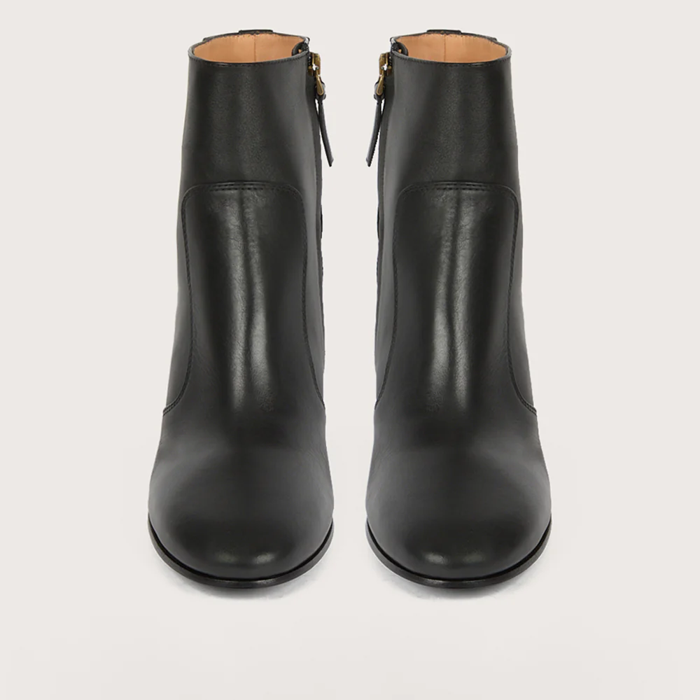 HEBE Kidcalf Noir Cuir P - Image 3