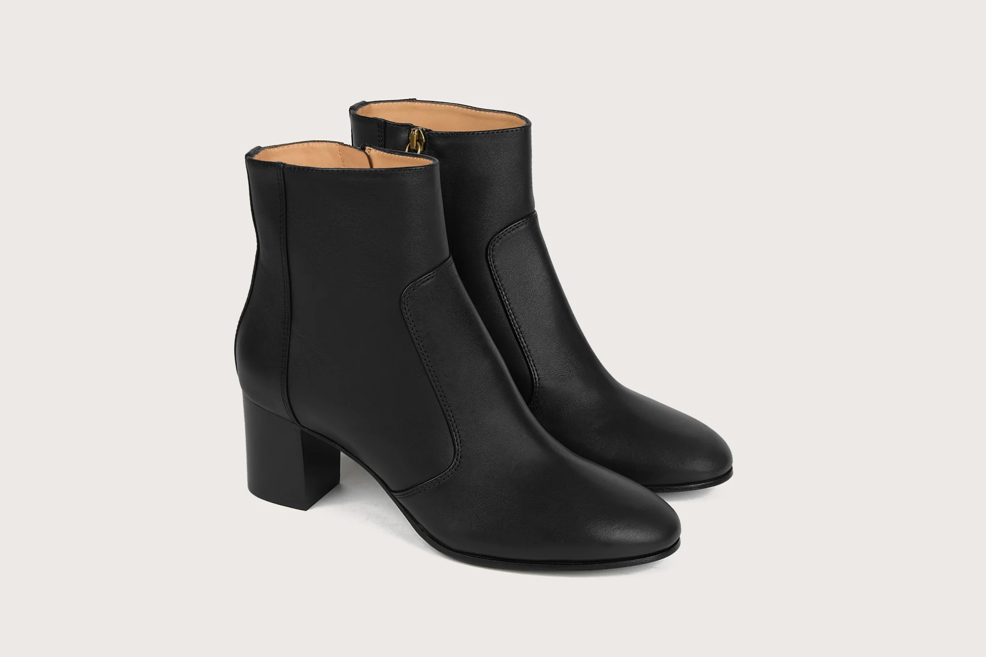 HEBE Kidcalf Noir Cuir P - Image 4