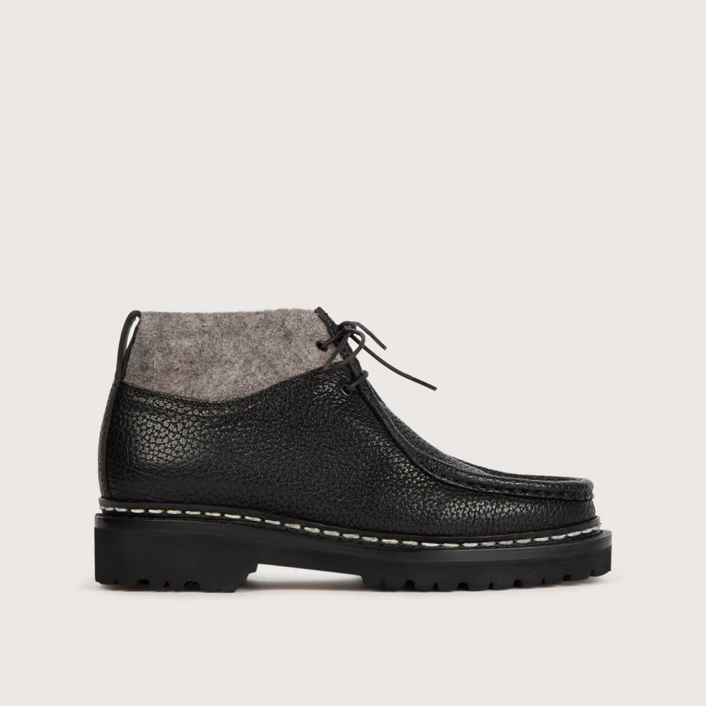 LIERRE FE Buffalo/Velours Feutre Noir Roccia