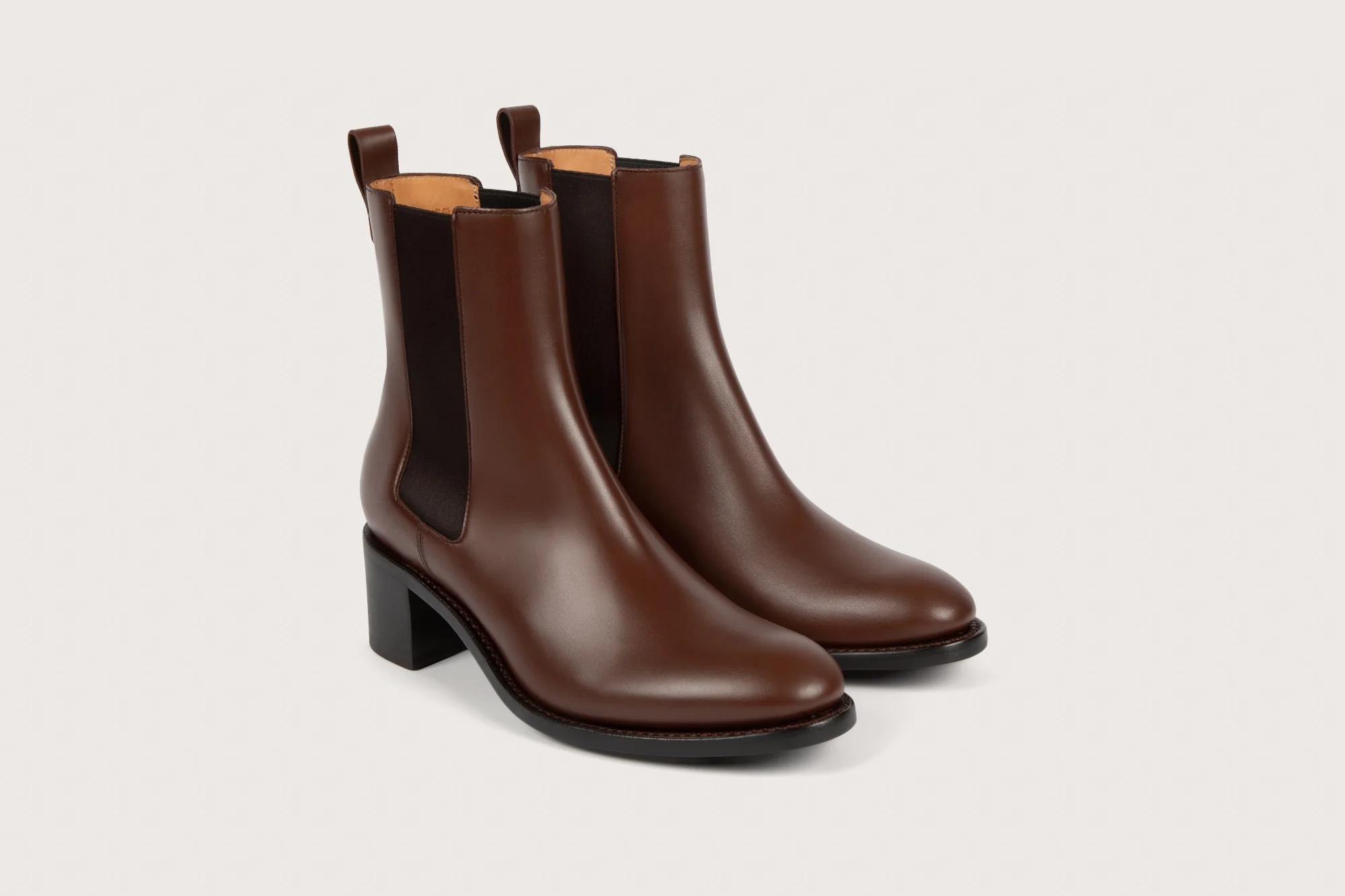 MAUD Kidcalf Chocolat Cuir P - Image 4