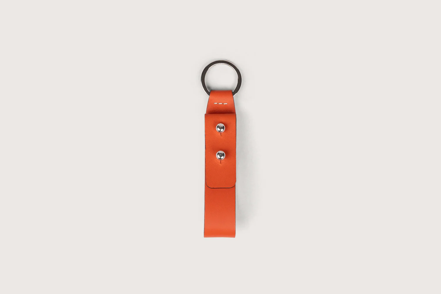 PORTE-CLÉS Twist Naturcalf Orange - Image 3