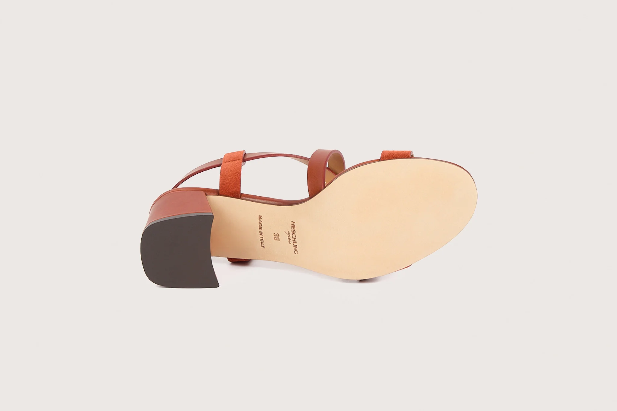 SOFIA Velours Sienne Cuir - Image 7