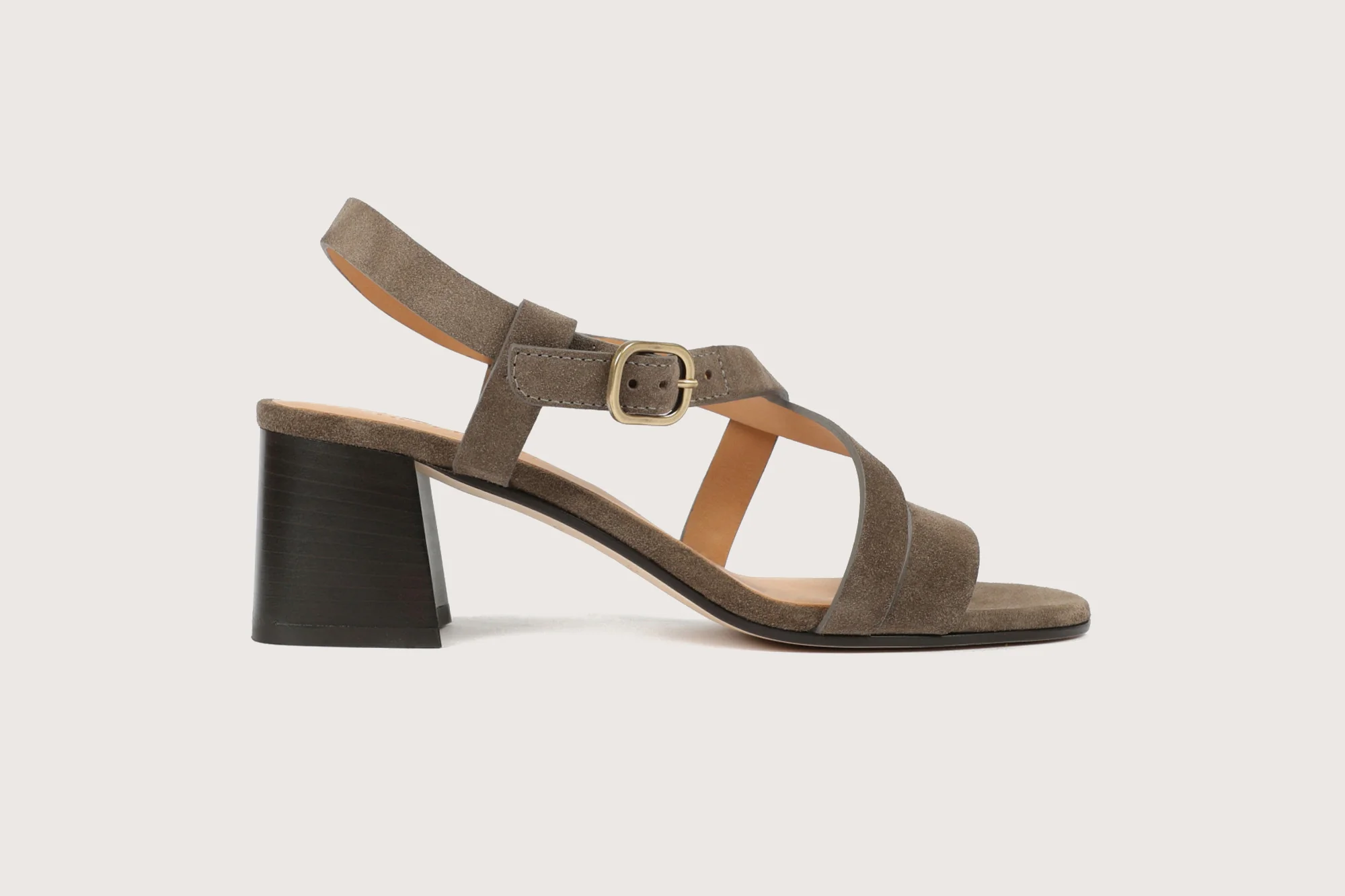 SOFIA Velours Souris Cuir - Image 4