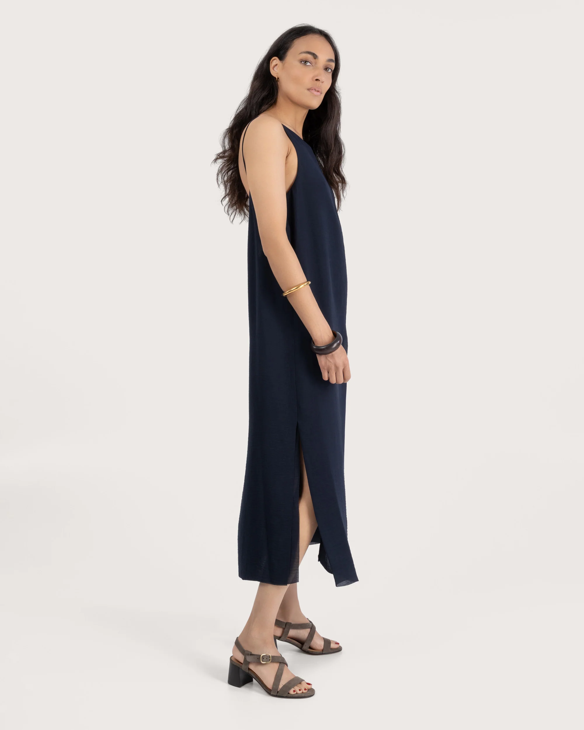 SOFIA Velours Souris Cuir - Image 5