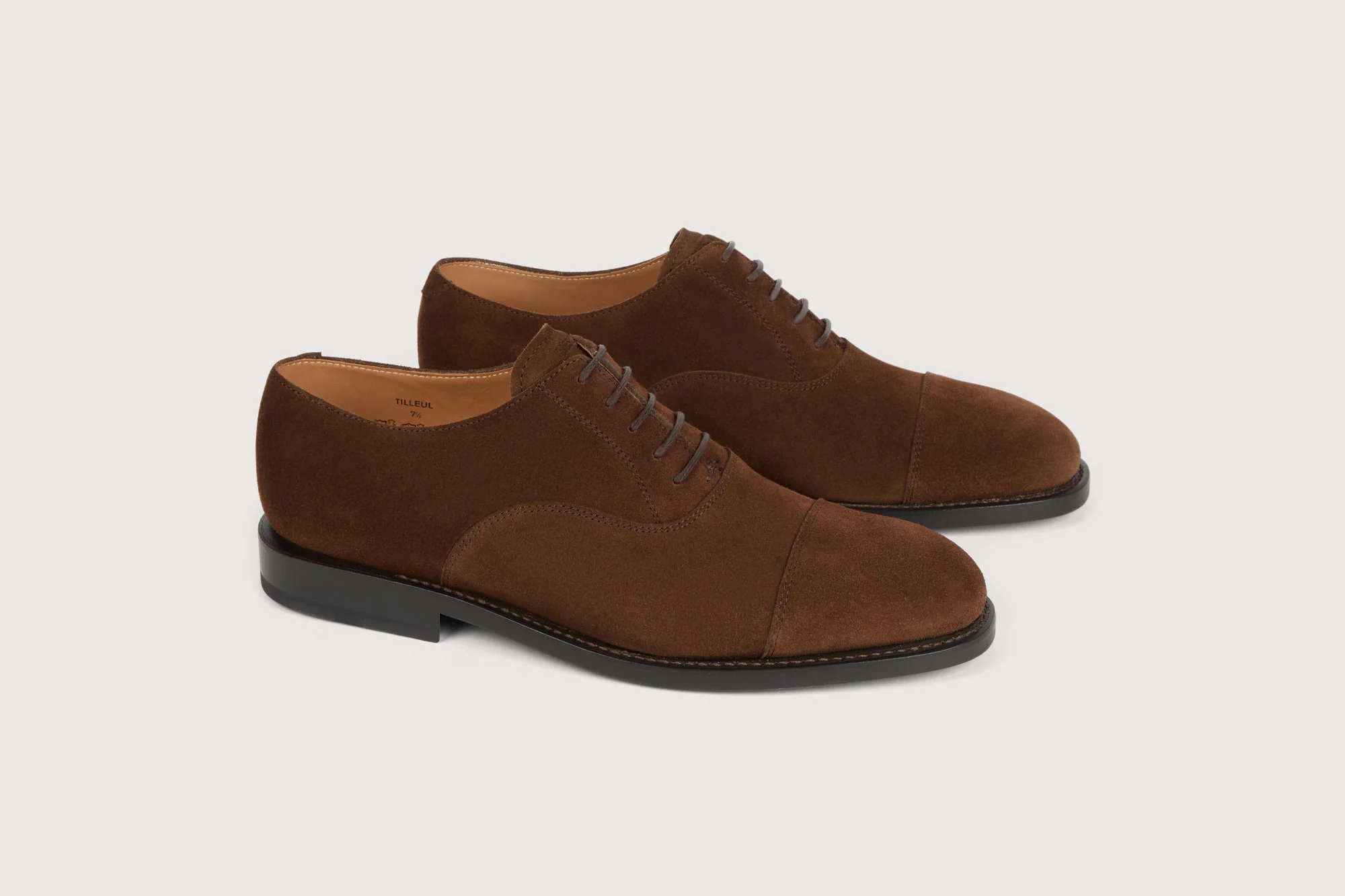 TILLEUL II Hydrovelours Cacao Cuir - Image 4