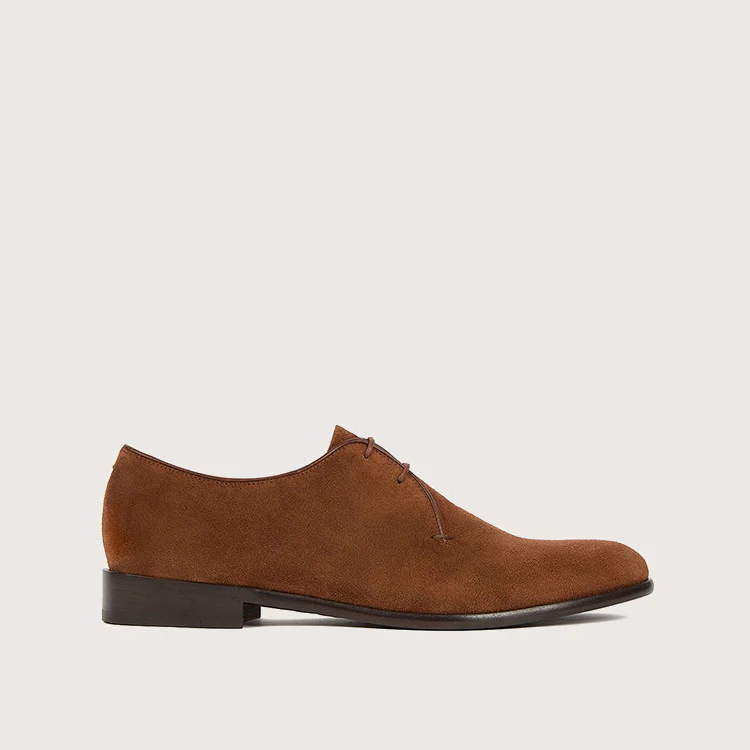 TREVISE Hydrovelours Noisette Cuir