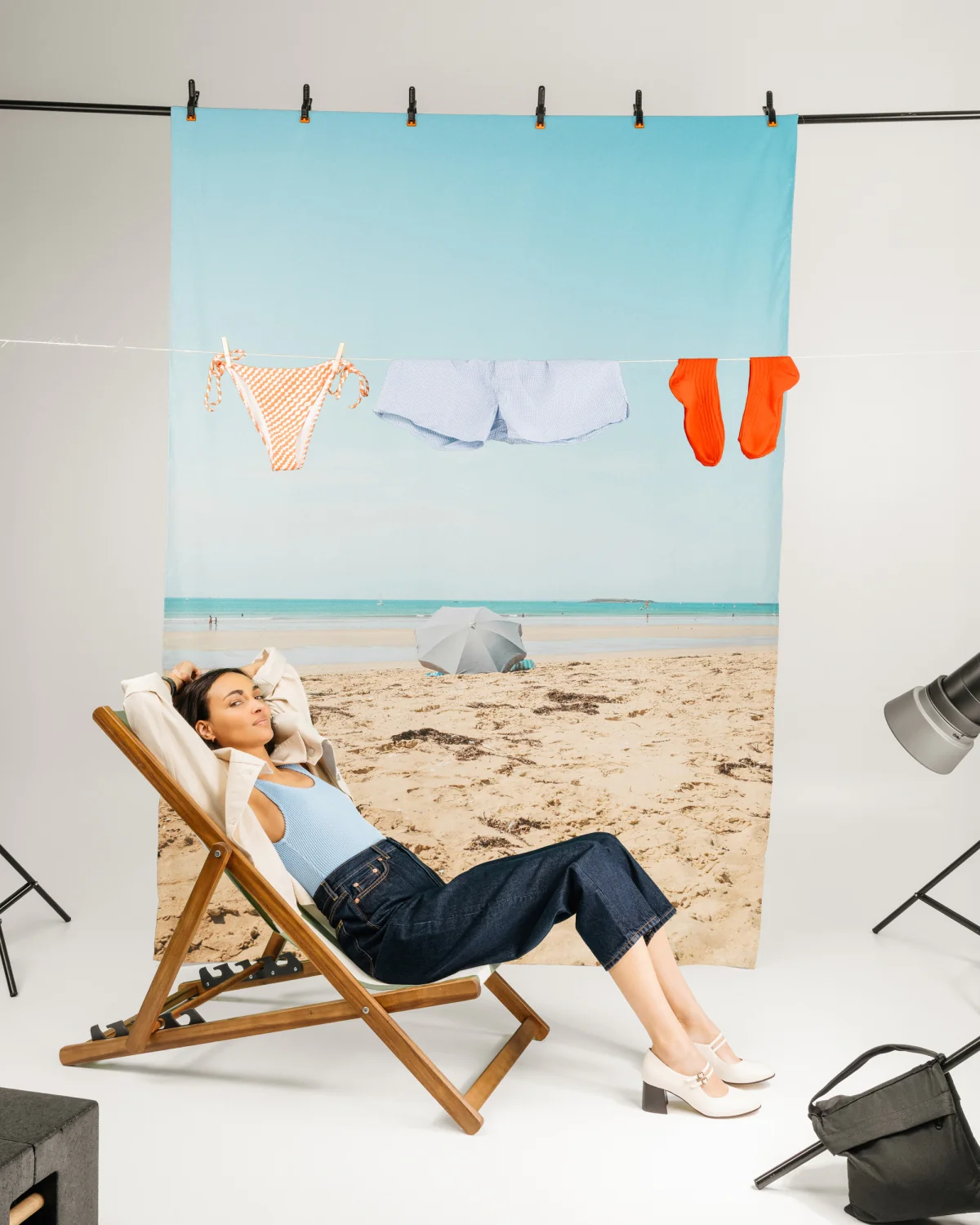 TUILERIE Diver Craie Cuir - Image 8